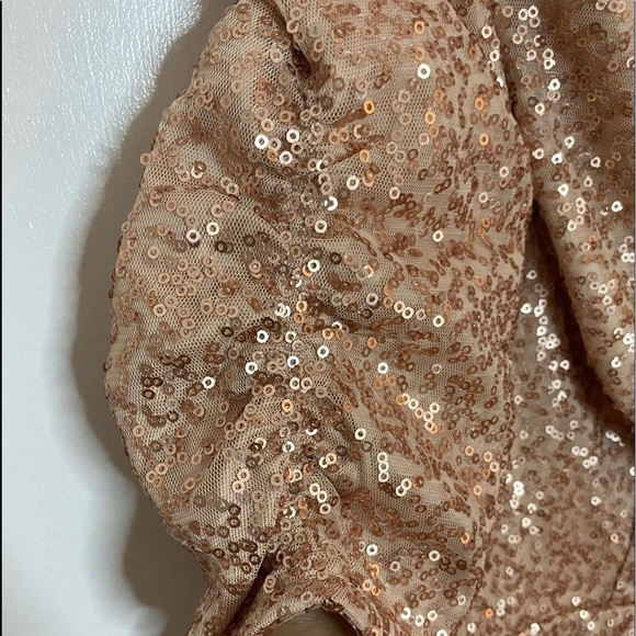 Eliza J Sequin Faux Wrap Dress, 4p - Picture 6 of 8